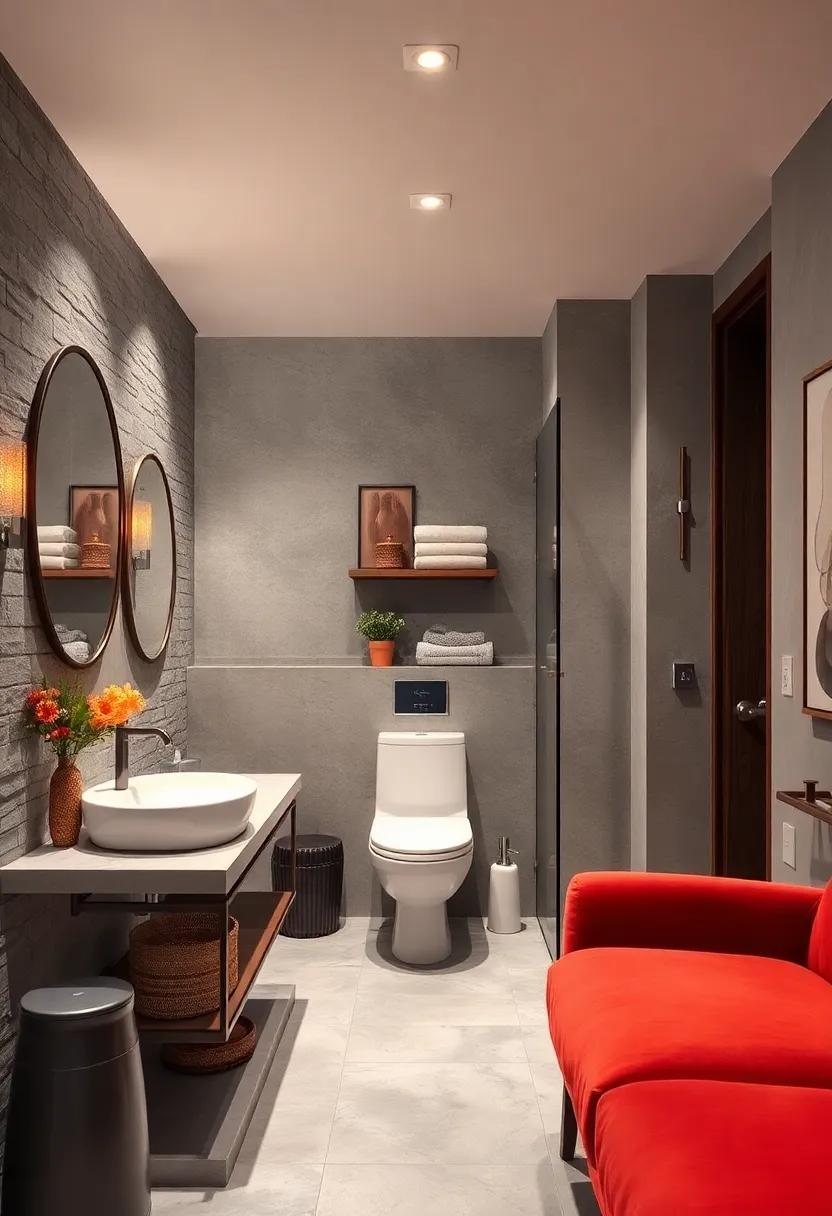 Built-In Laundry Solutions:⁤ Design a dedicated⁢ laundry nook within the bathroom, using cabinetry ⁣to blend it seamlessly with the decor