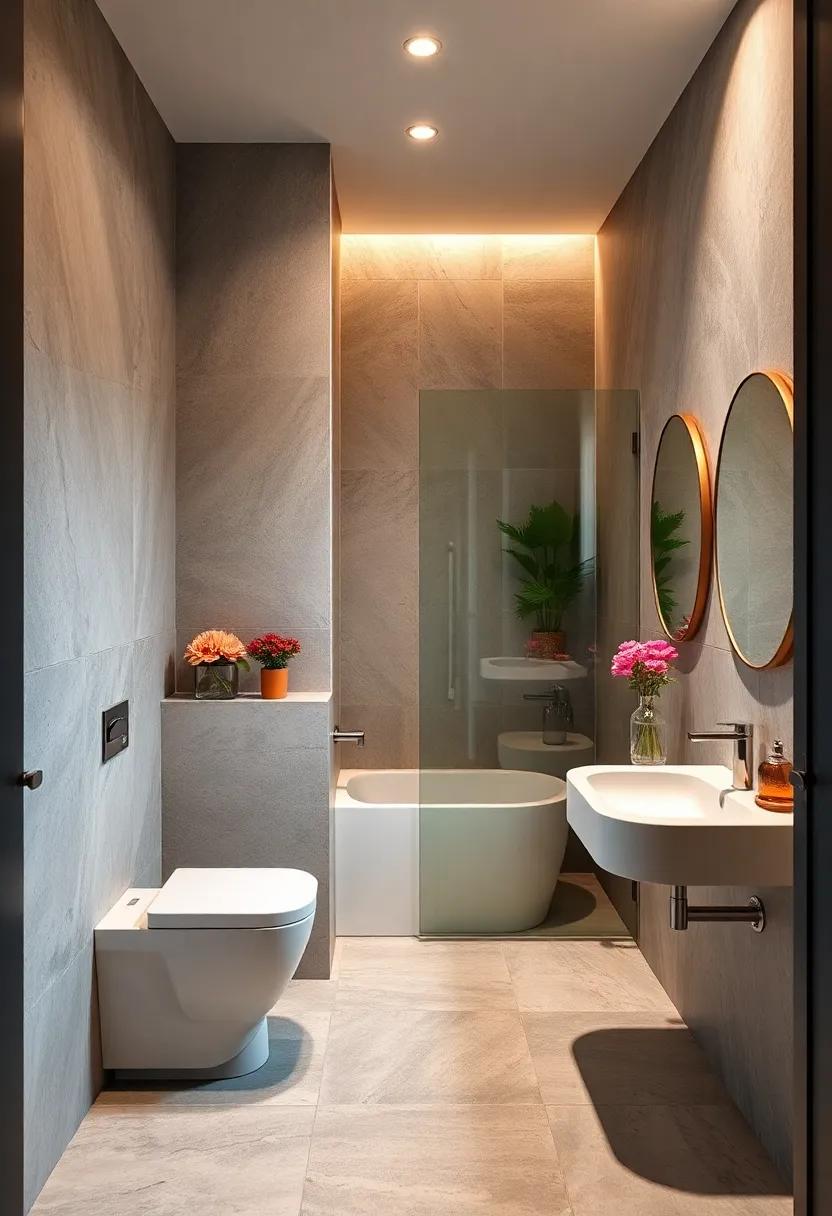 Compact Fixtures: Opt for space-saving toilets and⁢ sink designs that offer ‍functionality without dominating the room