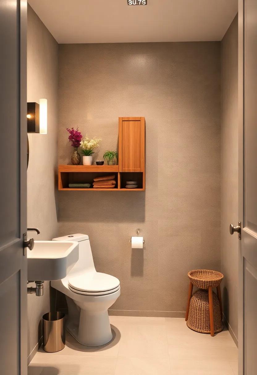 Over-the-Toilet Storage: install an over-the-toilet shelf or cabinet for storage ‌that doesn’t intrude on⁤ valuable bathroom space