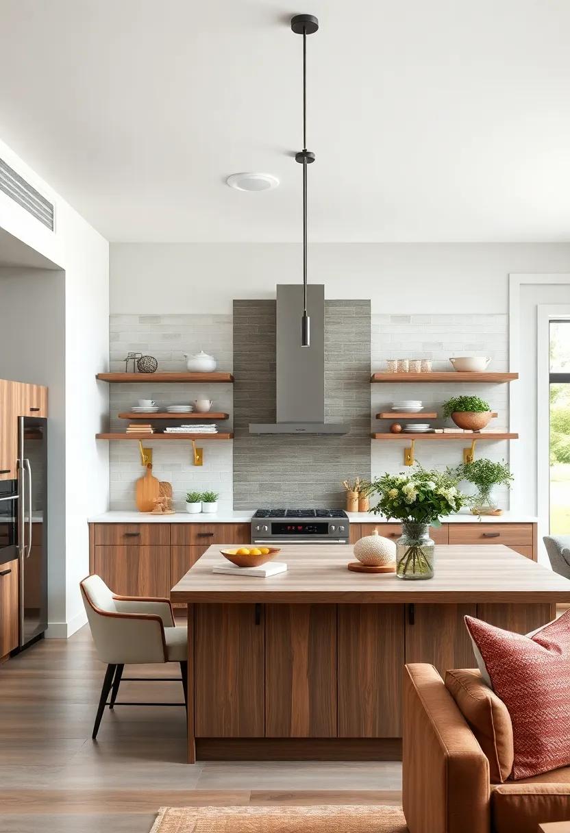 Rustic ⁤Charm: Incorporate reclaimed wood⁢ for a ‍farmhouse-style appeal that adds warmth and character to⁤ your high-end kitchen