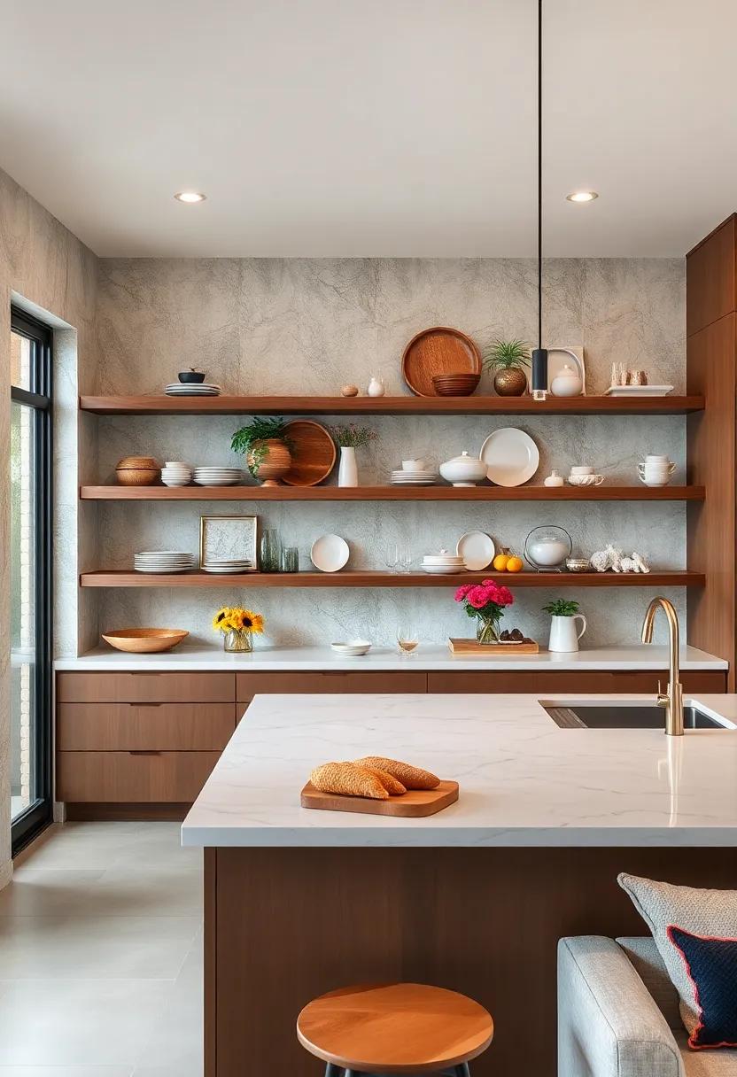 Seasonal Swap: Refresh your shelves seasonally by swapping out decor items and dishware to keep ⁣the ​display‍ unique⁣ and exciting