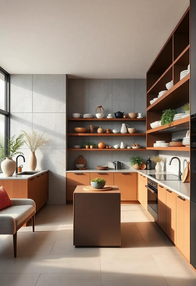 Showcase Collections: Dedicate a⁣ shelf to show off your unique‌ collections—be it mugs,⁤ teapots, or serving trays—for personal flair