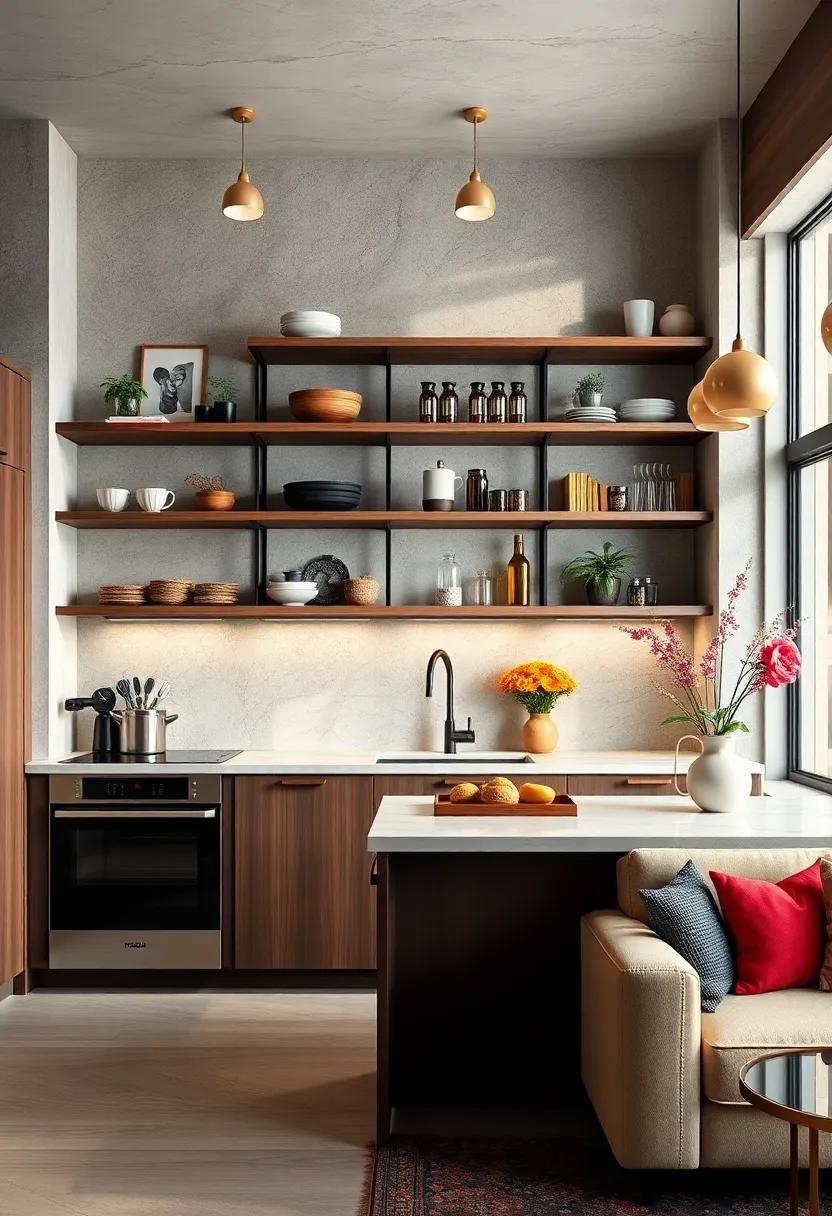 Tiered‍ Options:⁣ Try ​tiered shelving ‍arrangements‍ to display everything from everyday‌ items to your⁣ most‌ prized⁣ kitchen ⁤gadgets