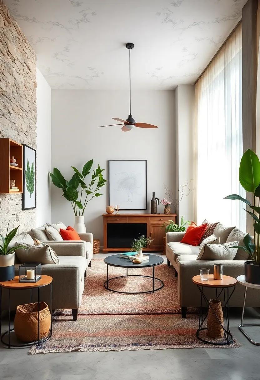 Incorporate Natural Elements: ⁣Use plants to bring life into ⁤the ⁢space; they pair well with both‌ modern​ and vintage designs
