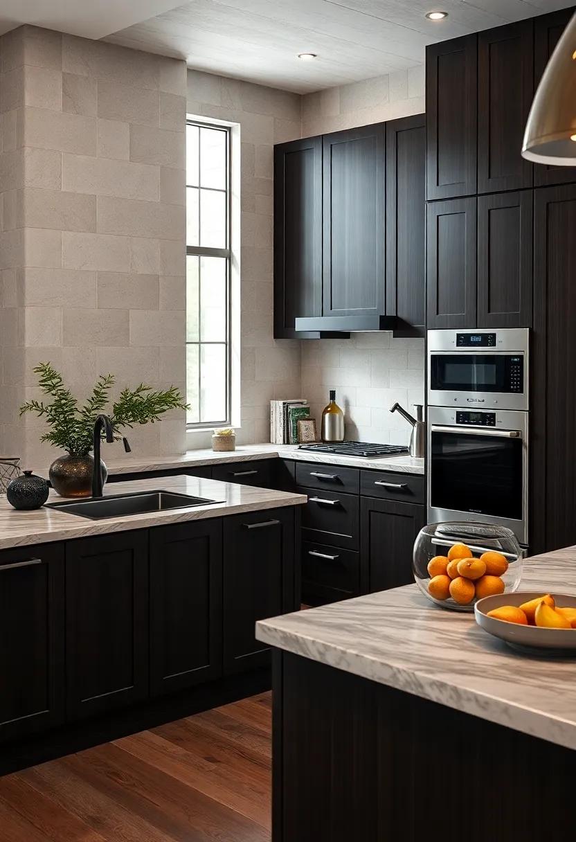 Dark Espresso⁢ Cabinets: Achieve⁢ a luxurious ⁢vibe⁤ with dark espresso ​cabinets,⁤ perfect for modern ⁤kitchens seeking depth and ‍elegance