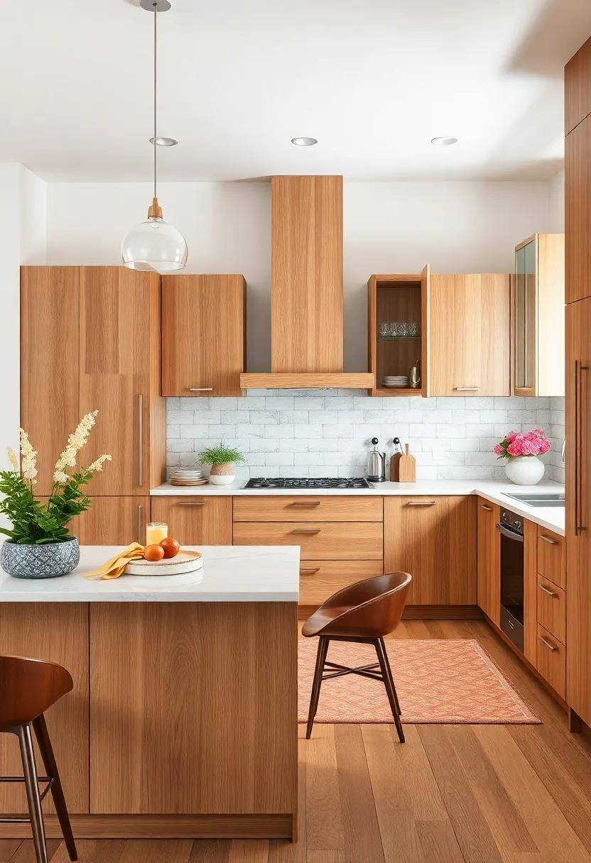 Natural Oak⁢ Cabinets: Bask in ⁣the warm‍ tones of natural oak cabinets that exude a timeless beauty, perfect for both‌ contemporary and classic kitchens