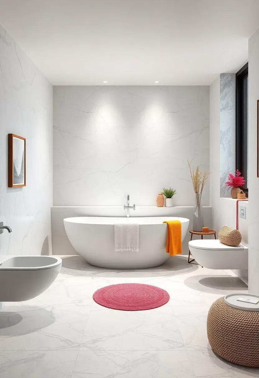 Underfloor Heating: A luxurious comfort that ‍transforms chilly mornings‌ into a cozy experience while enhancing the bathroom's⁢ functionality