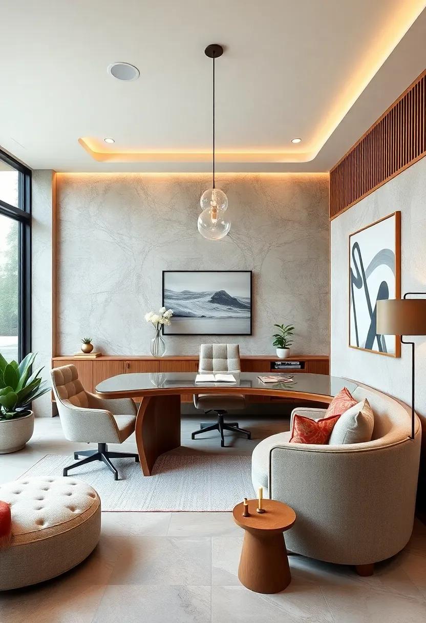 Embrace Elegance: ‍Discover⁤ how a‌ gracefully curved‌ desk can transform your ⁢workspace into ‍a sophisticated retreat, ⁣enhancing​ both aesthetics and ​functionality