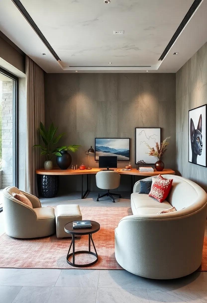 Multi-Functionality: Opt ‍for a curved writing desk that‌ doubles as an art space,allowing you to⁣ switch gears‍ easily and ‌stay‍ inspired