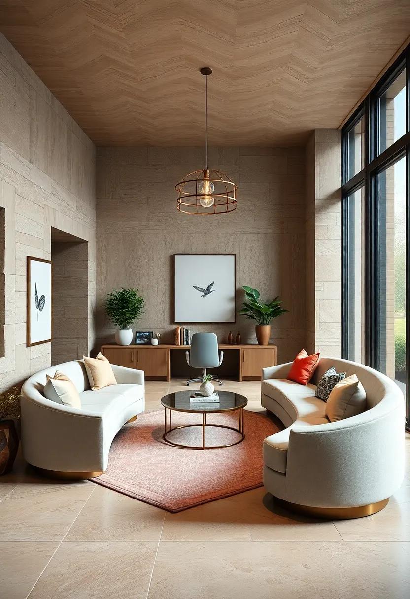 Warm Welcomes: ‍Invest in curved entryway benches⁣ that invite you‍ into your⁤ office, setting ⁣a tone of relaxation and readiness ⁤as you ‌begin your workday