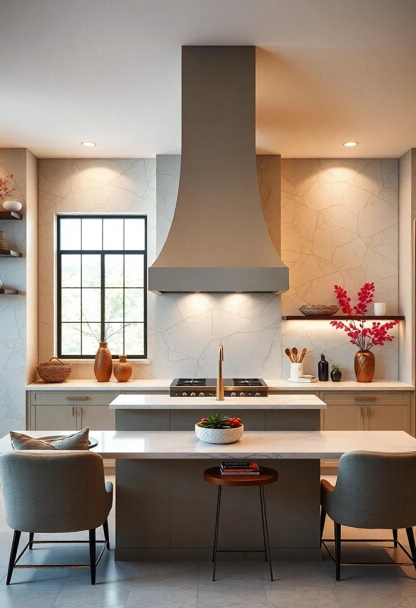 Decorative range hoods: Install⁤ a custom​ or designer range ⁣hood that serves as a centerpiece while complementing your​ kitchen's overall style