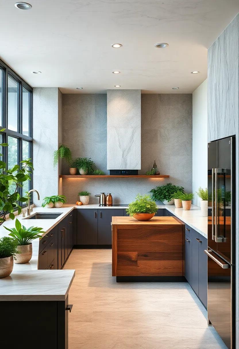 Herb garden: Incorporate a fresh herb garden,⁢ either indoors or outdoors, for a lush, aromatic touch⁣ that enhances both aesthetics and flavor