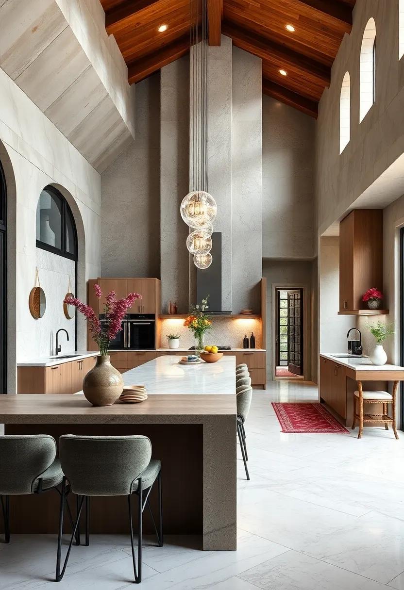 High ceilings:⁣ If ⁢possible, design with⁢ lofty ⁢ceilings ‌to ‍create a sense of ​grandeur and openness throughout the ⁤space