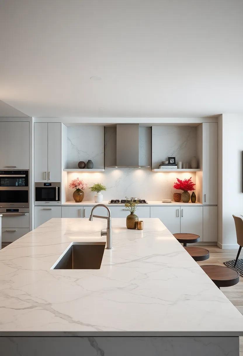 Marble countertops: The epitome of luxury, marble not only adds ⁤elegance but also creates a timeless aesthetic ‌that elevates any space