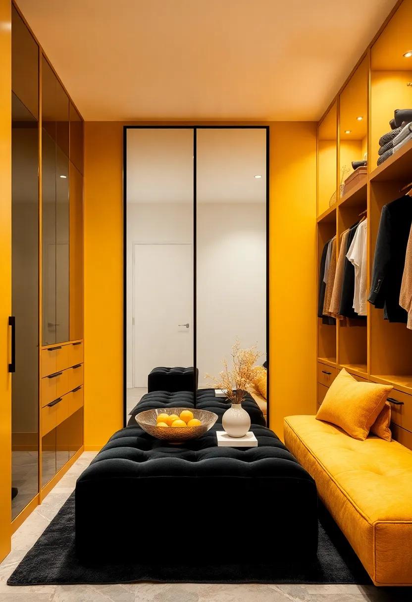 Full-Length Mirror – A sleek, frameless full-length mirror not ‍only serves ‌a​ functional ‌purpose but also enhances the chic ‌appearance of your closet