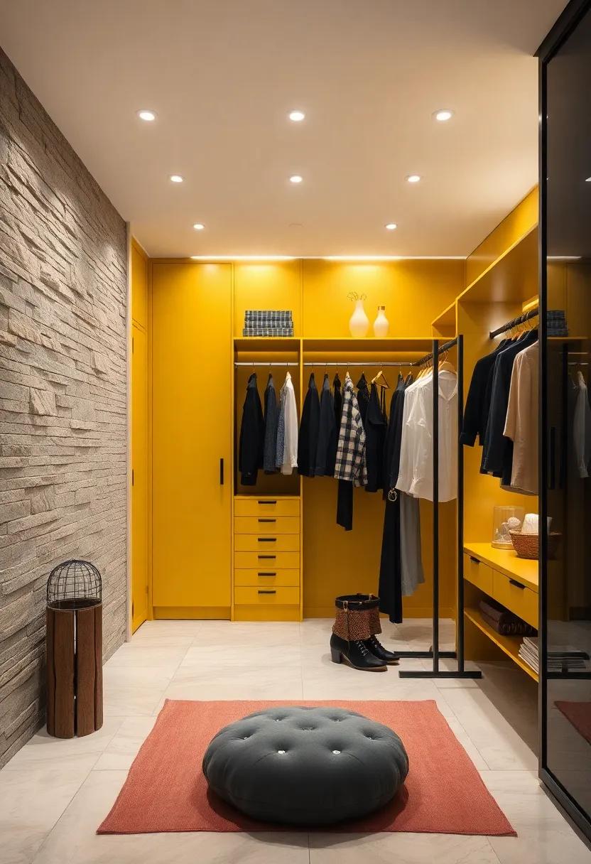 Minimalist‌ Clothing Rack – ‌A sleek,black clothing rack‍ can be both functional and decorative,showcasing your favorite ⁢outfits