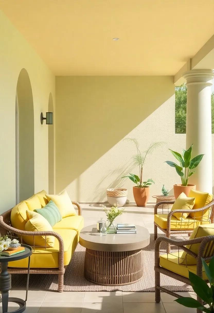 A cozy reading nook featuring pastel green ‍built-in shelves filled with books,complemented by soft ⁣yellow seating ‍that invites hours of enjoyment