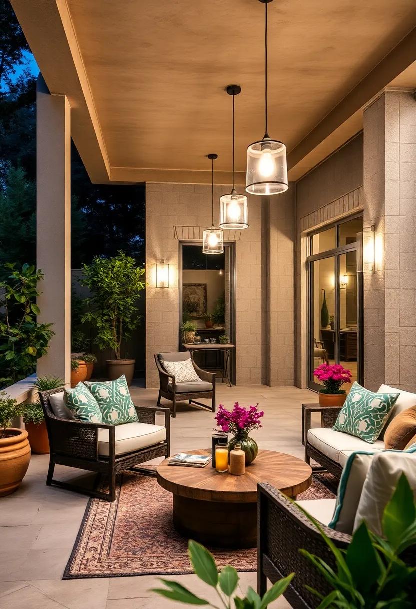 Enhance with Glass Shades: ‌Select pendant⁤ lights with glass‍ shades to allow light to ‍diffuse beautifully across your⁤ patio