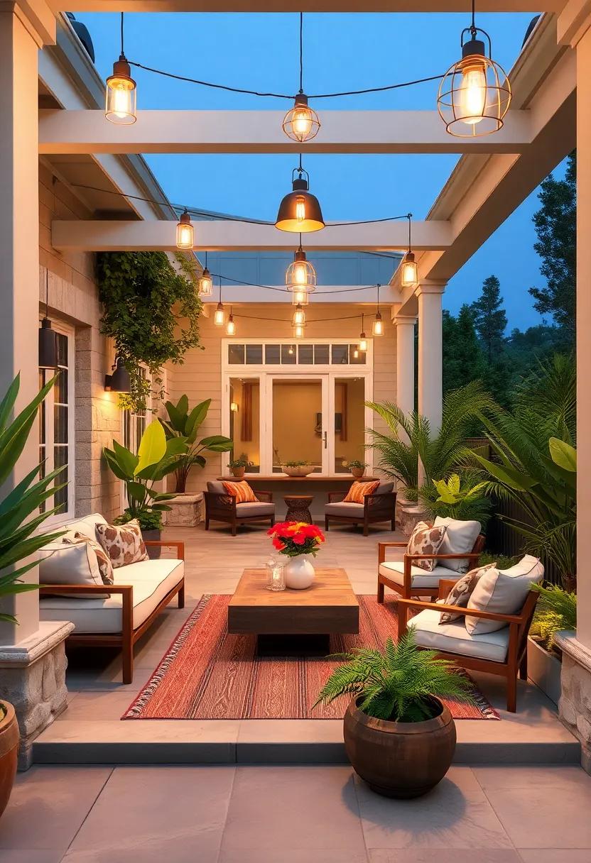 Highlight Pathways: Strategically place pendants⁢ along walkways to illuminate and​ guide guests ⁢while adding charm