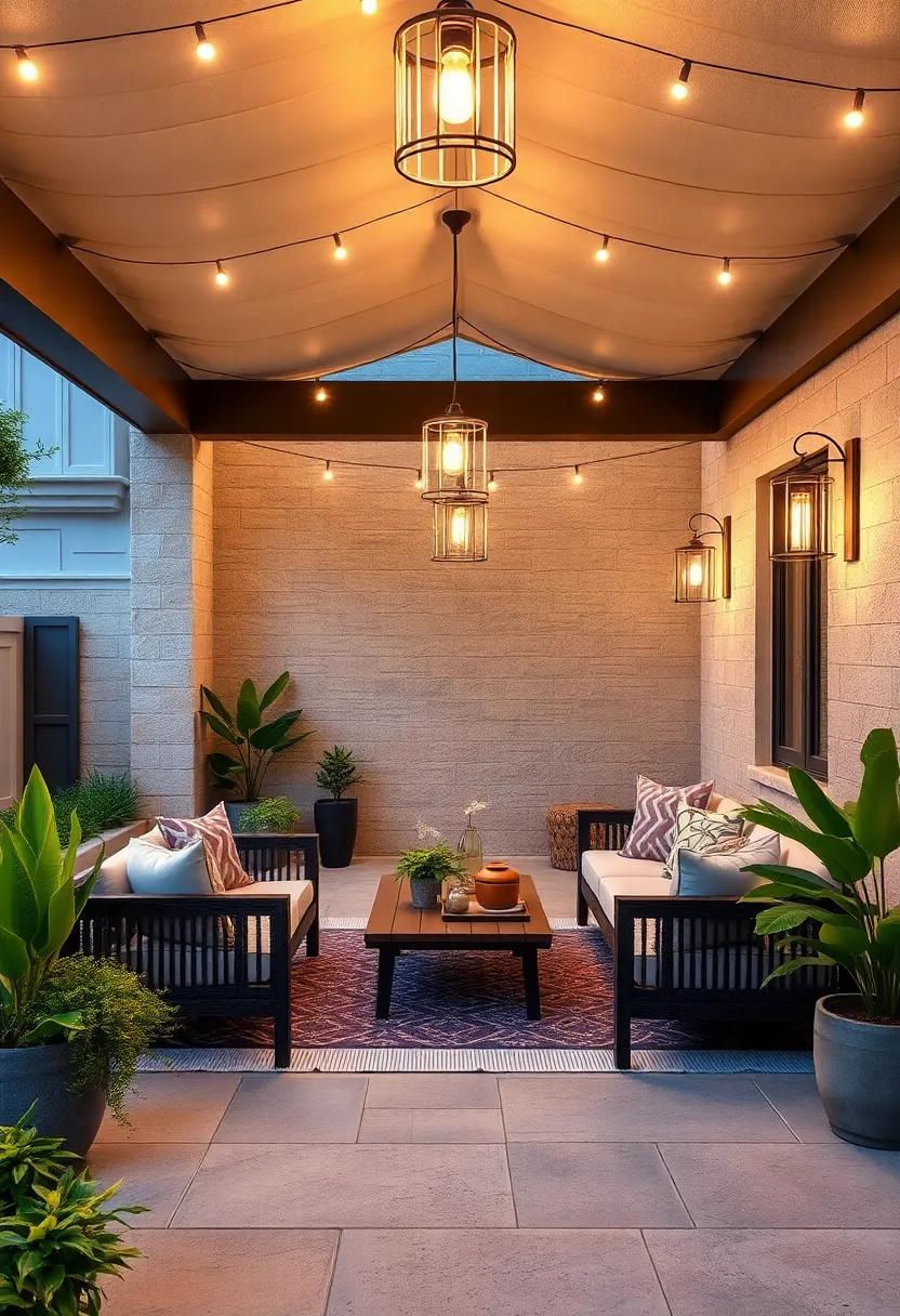 Install Wall-Mounted⁢ Pendants: Bring⁣ a unique ​twist by combining wall-mounted pendants with⁣ hanging⁣ fixtures for ⁤layered lighting