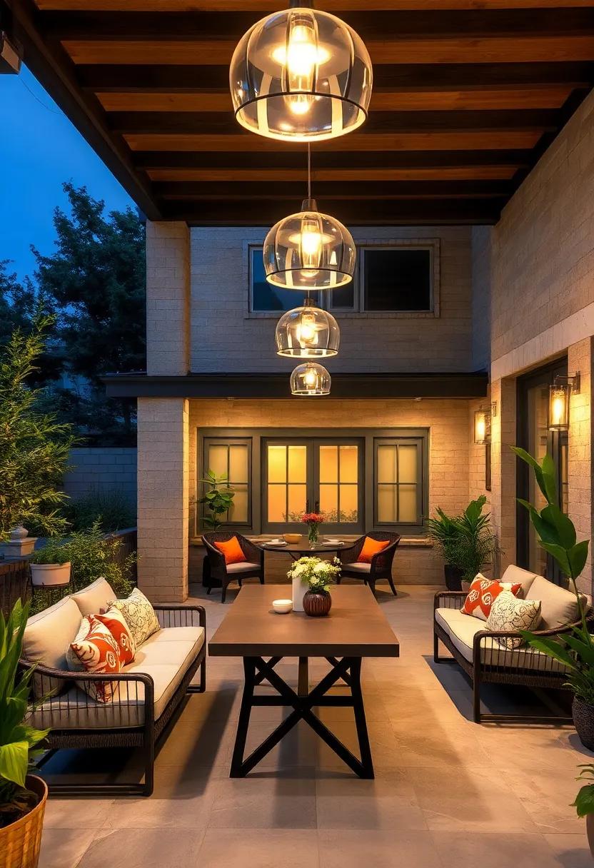 Suspend Over Dining Areas: Place‌ pendants over dining tables to create a⁤ warm, inviting atmosphere for‍ al fresco meals