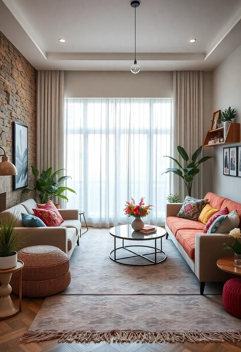 Incorporate playful patterns through ⁢throw⁣ pillows and blankets, ⁣using geometric shapes or funky florals to ‍capture the essence of​ the retro aesthetic