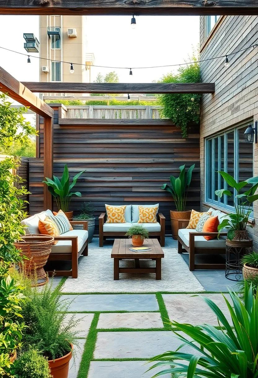 Reclaimed Barnwood ⁢Features: Incorporate elements made⁢ from reclaimed barn wood, such as tables or benches, ⁣which add character and a touch⁢ of‌ nostalgia