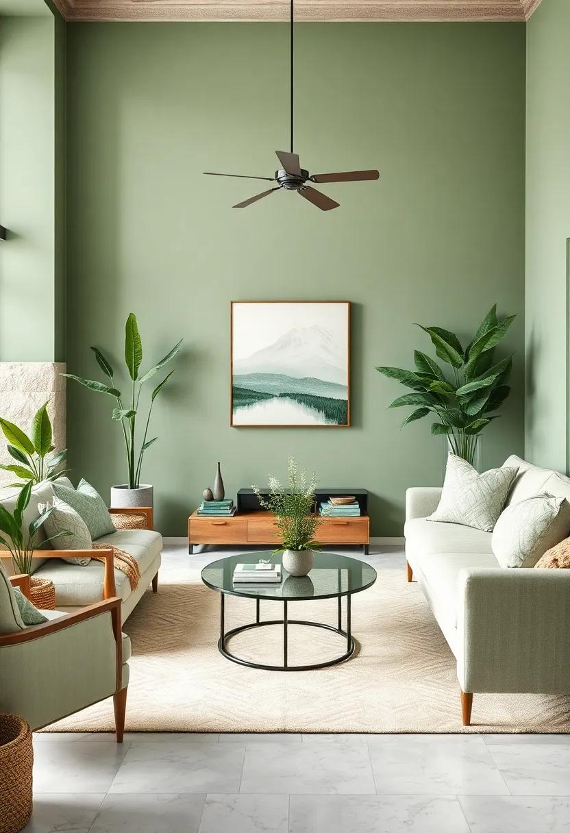 Outdoor-Inspired: Bring an outdoor feel⁣ indoors with sage⁤ green‌ decor ‌inspired by nature and the calming ⁤essence of plants