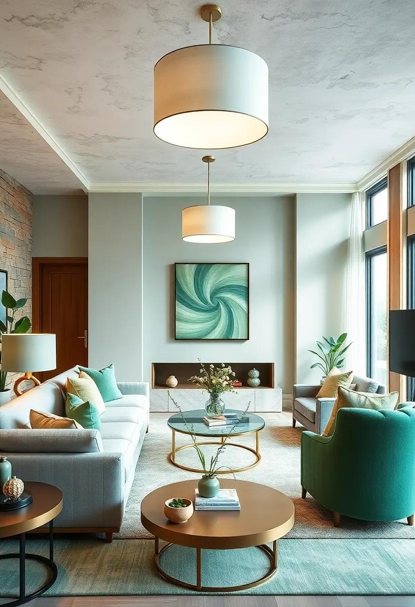 Statement Walls: Paint one wall sage green to create a refreshing focal point that invigorates the entire​ space