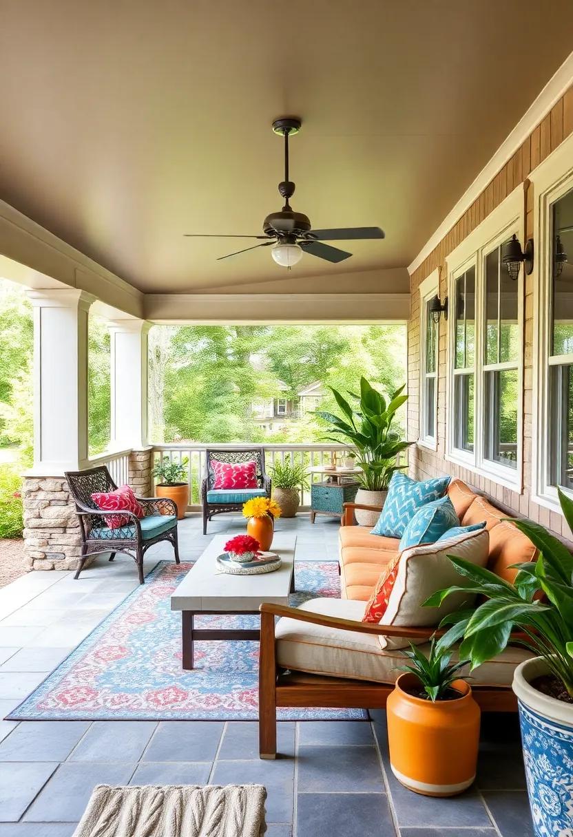 Retro Revival: Fill your ⁣screened porch with vintage-inspired furniture, bold colors, and⁢ playful patterns for a fun, nostalgic ⁤touch