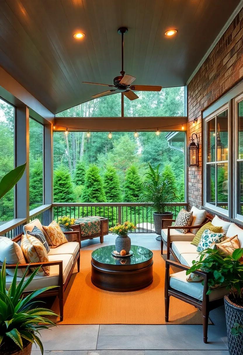 Luxurious Escape: ​Luxuriate in comfort ⁣with plush seating, rich fabrics, and elegant ⁤decor‌ accents for a high-end⁤ feel right at home