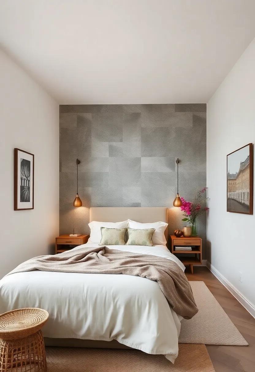 Vintage‌ Accents: ⁣Use vintage-style floating nightstands to infuse ‌character and history into your small bedroom