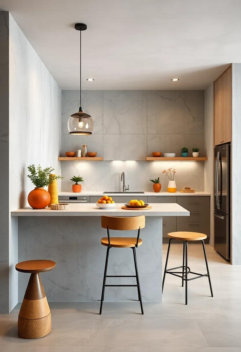 Breakfast bar: Extend counter ‌space ⁣with⁢ a breakfast bar where family​ and friends can gather, adding ⁣social⁣ value to your kitchen
