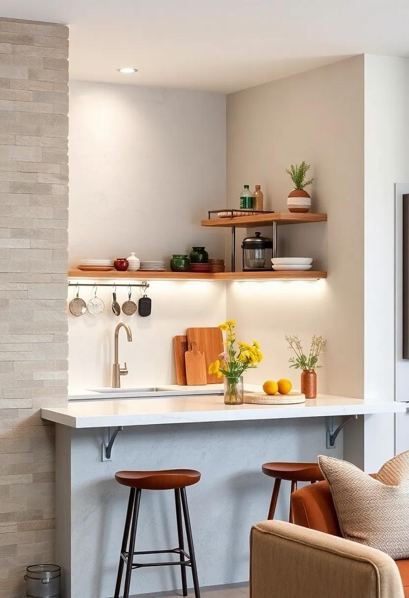 Over-the-Counter Storage: Install ​shelves ⁢above the counter to store‌ frequently used kitchen items while keeping the‍ counter‌ clutter-free