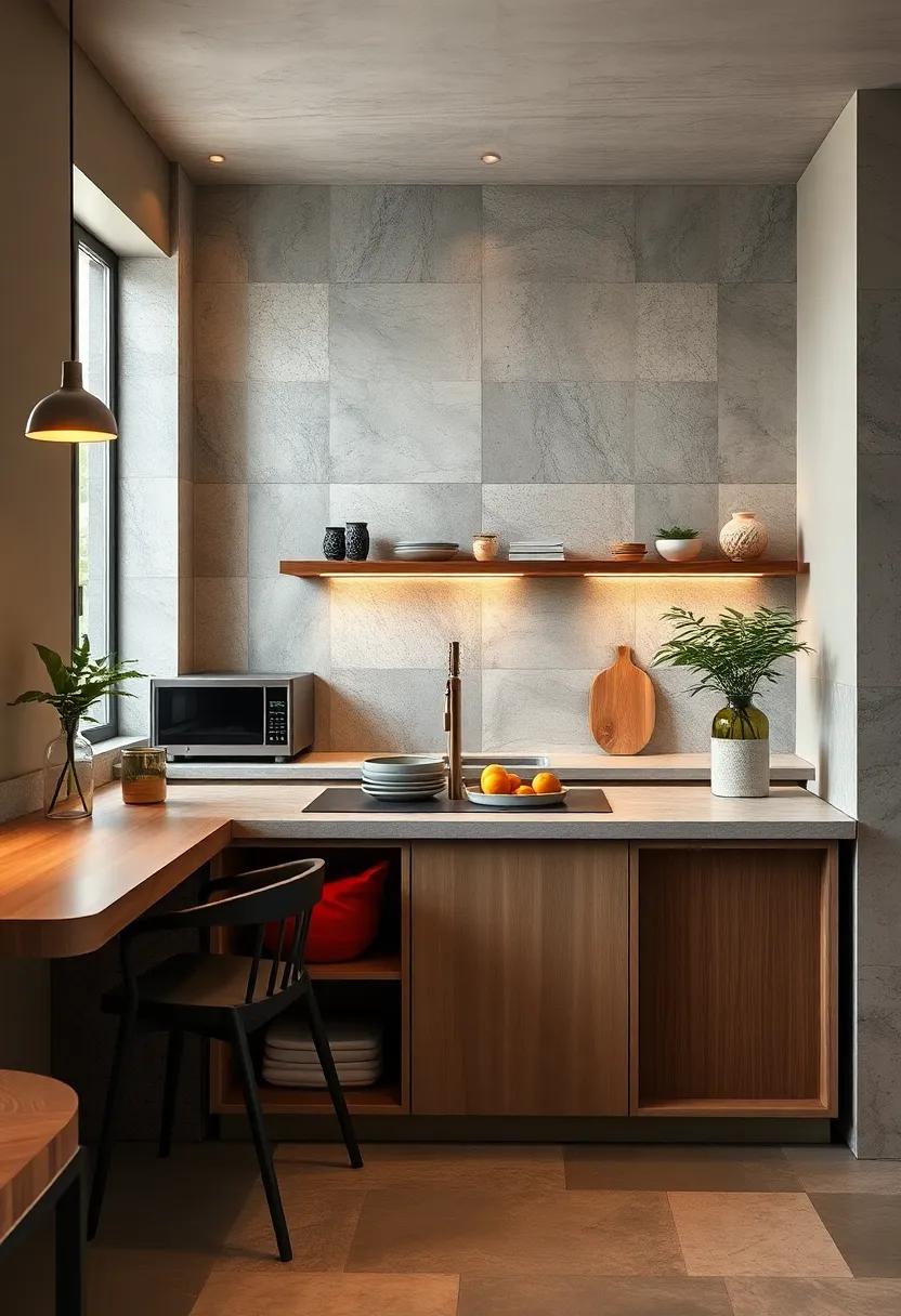 Smart Storage Cubes: Invest in smart ‌storage solutions‌ that integrate into your ​counter design ‌to​ maximize hidden space