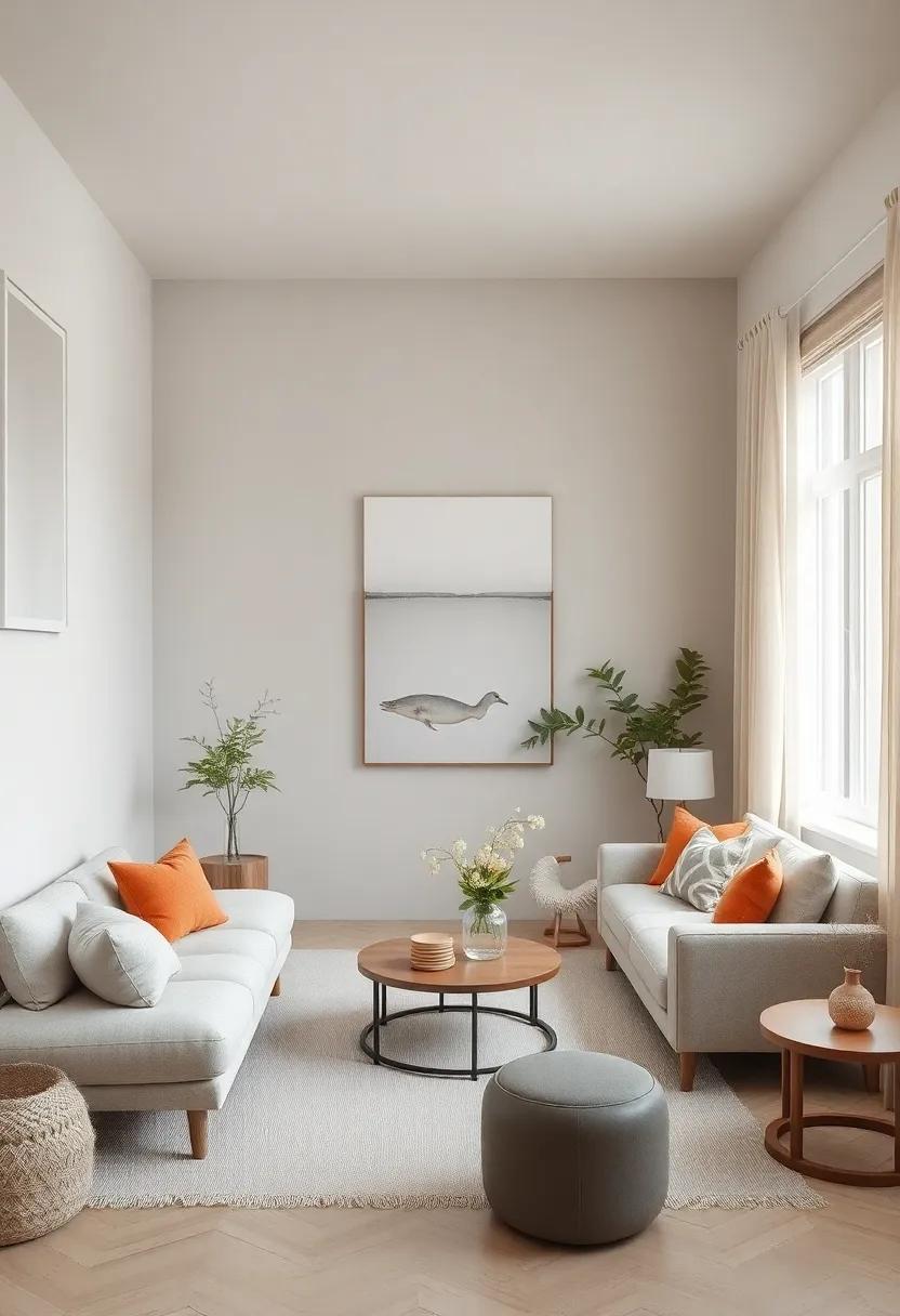 Simple ‌Window Treatments: Use sheer curtains or blinds in⁤ light colors to allow natural light to flow in while maintaining privacy and simplicity