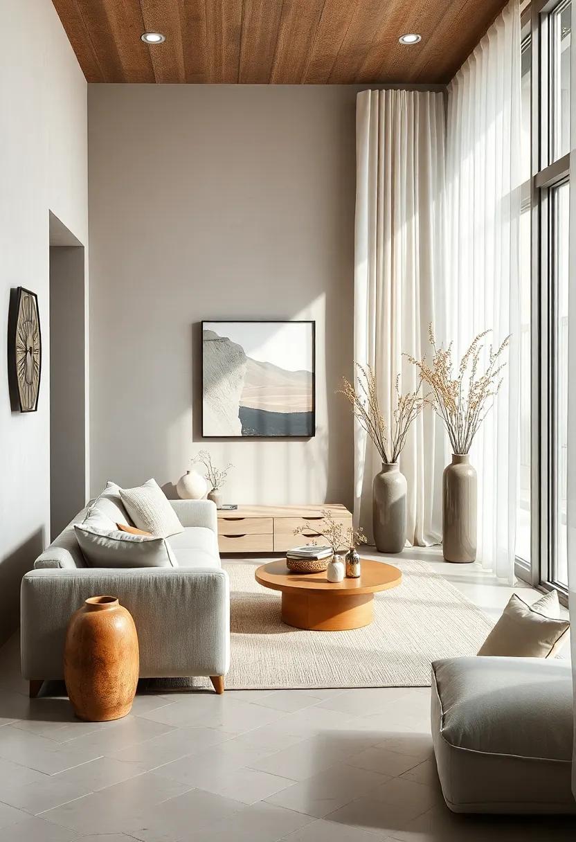 Natural Elements:‍ Incorporate plants or dried​ flowers in neutral vases to ⁤bring a‌ touch of nature inside,‍ enhancing tranquility without bold colors