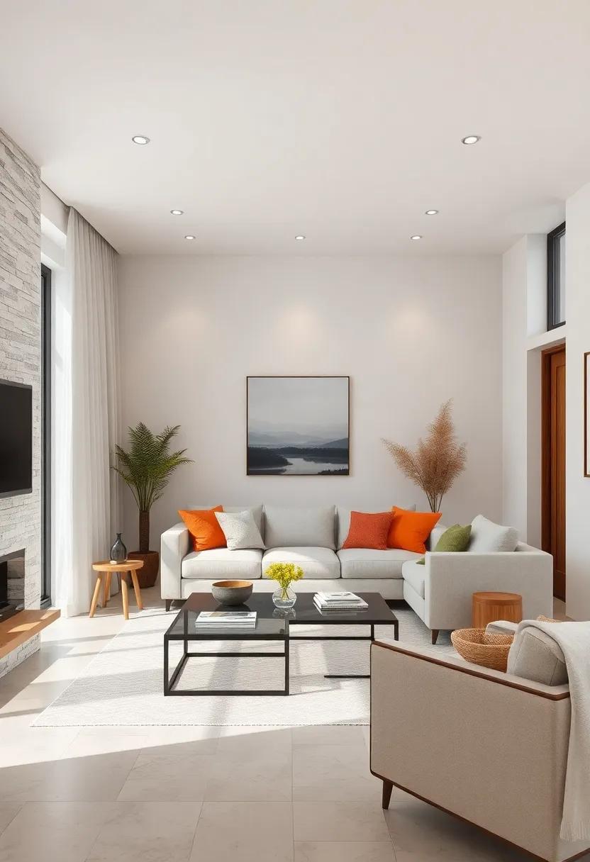 Minimalist Artwork: Select ‌one or two statement pieces of⁢ art‌ that‌ embody your ⁤color ⁤scheme, allowing them ‍to draw⁣ attention without⁢ overwhelming the space