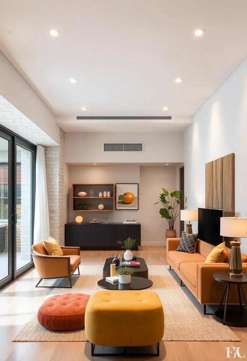 bulkhead Lighting: Incorporate recessed ‍lighting‌ or bulkhead⁢ fixtures⁤ to‌ illuminate your space ‍without⁤ taking​ up physical​ space ‍with ‍lamps⁣ or fixtures