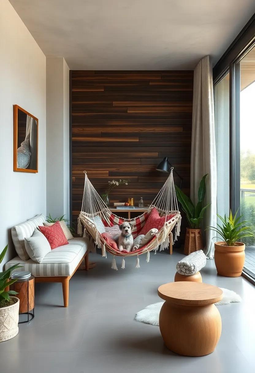 Pet-Friendly Space: Create a pet hammock for your‌ furry friends,allowing them to lounge comfortably while soaking up the sun from your‍ window or porch