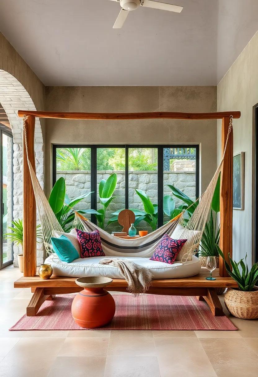 Rustic Retreat: Use reclaimed wood ⁢to craft a ‌hammock stand ⁤that complements your garden, marrying natural materials with the laid-back vibe of South‍ American⁤ lounging