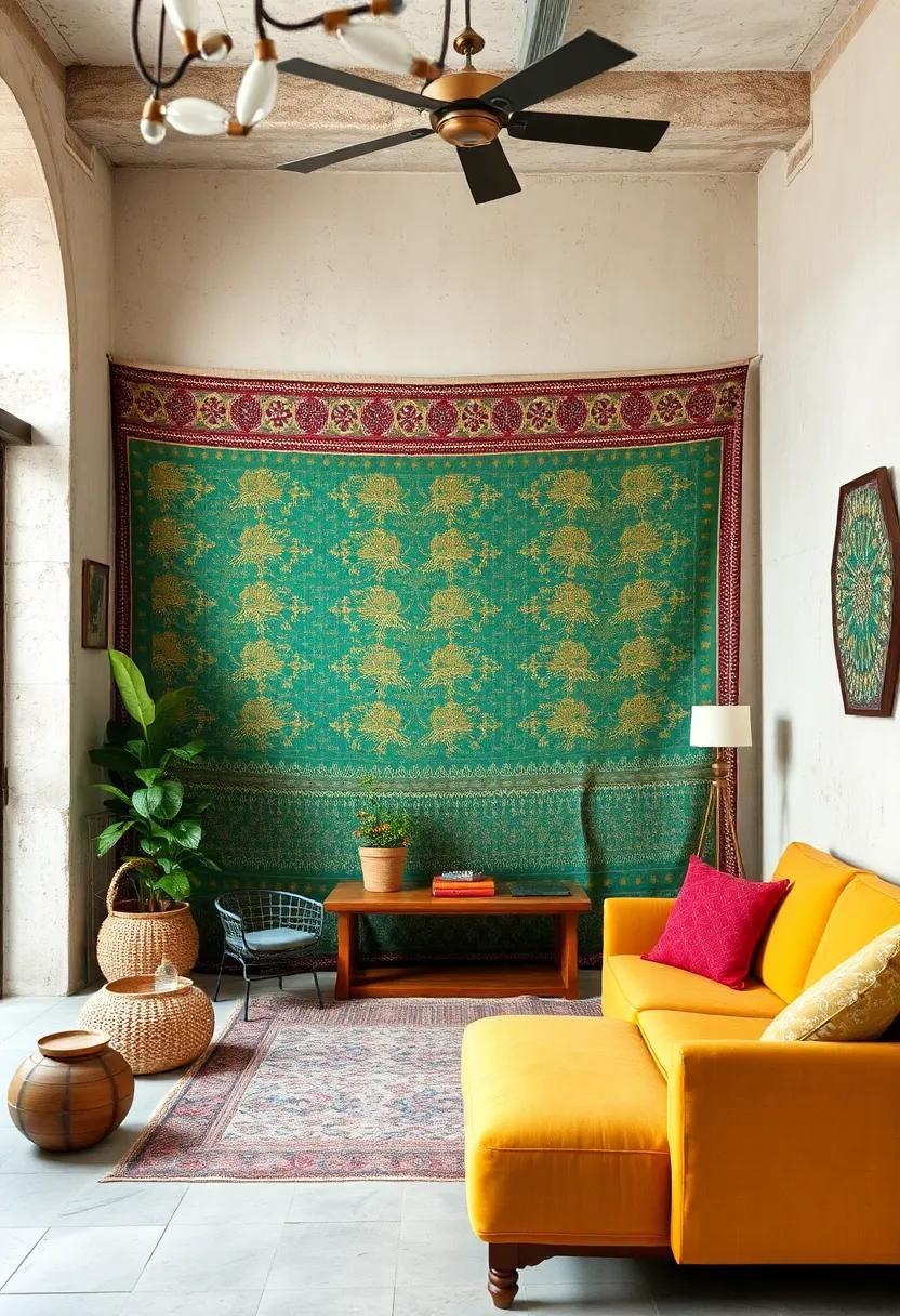 Jamdani Tapestry: Known for its lightweight and ⁣airy ‌design,‍ this handwoven tapestry brings a delicate touch of tradition with its ⁣intricate patterns