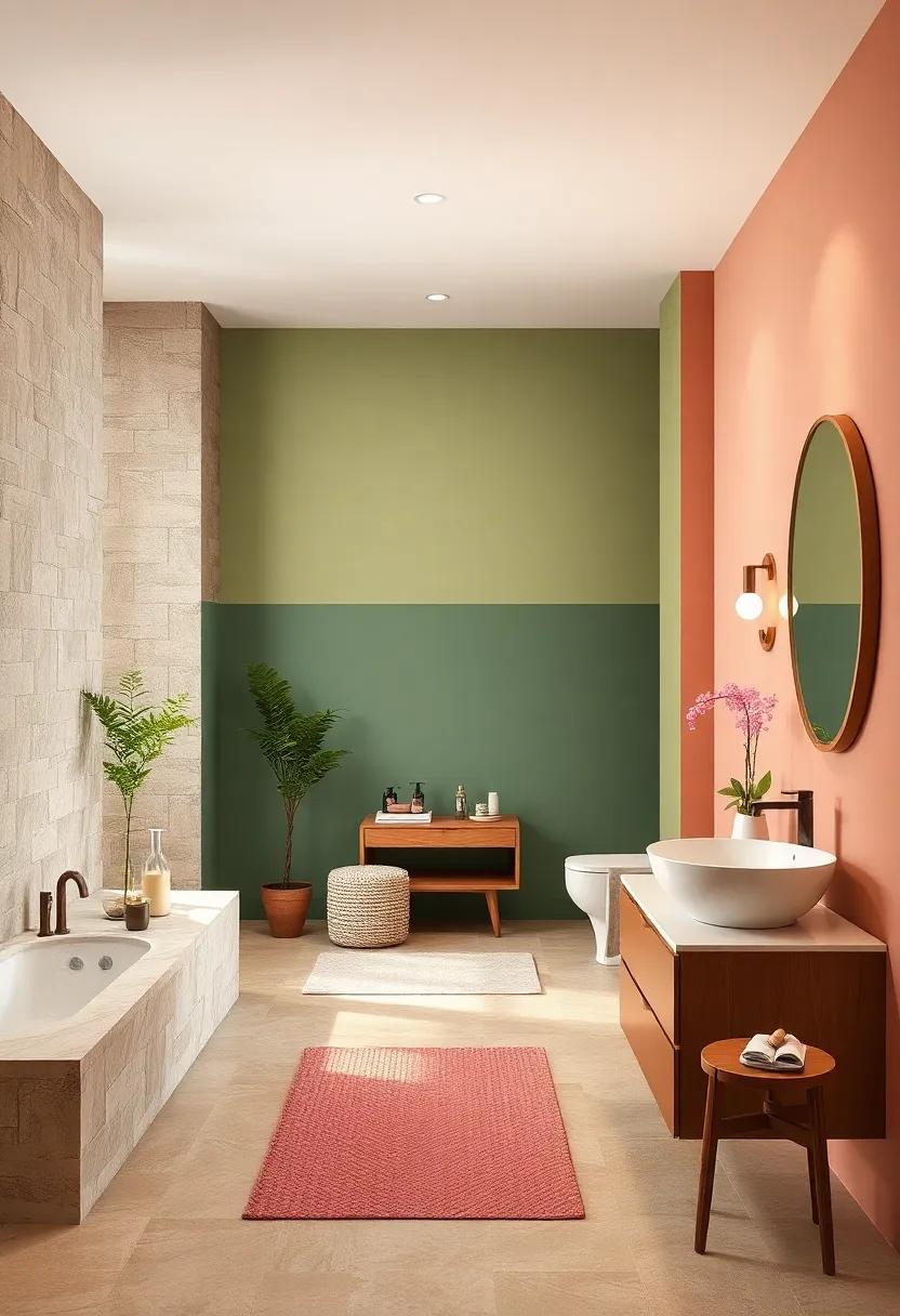 Dusty Rose and ⁤Dusty Green: This gentle pairing creates a soft and inviting‌ palette, adding warmth without overwhelming ⁢the senses