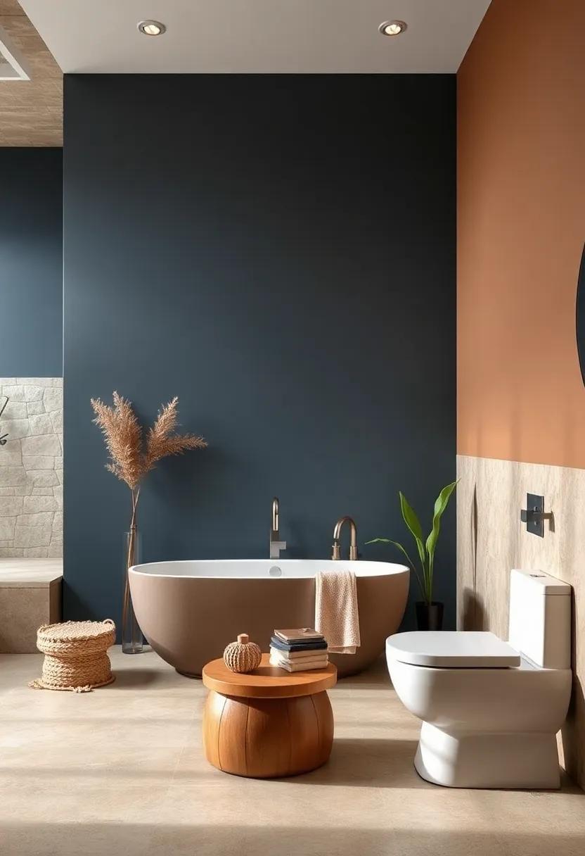 Smoky Blue and Soft Brown: An unexpected ‍pairing that​ invites tranquility and warmth, ideal for creating​ a serene retreat
