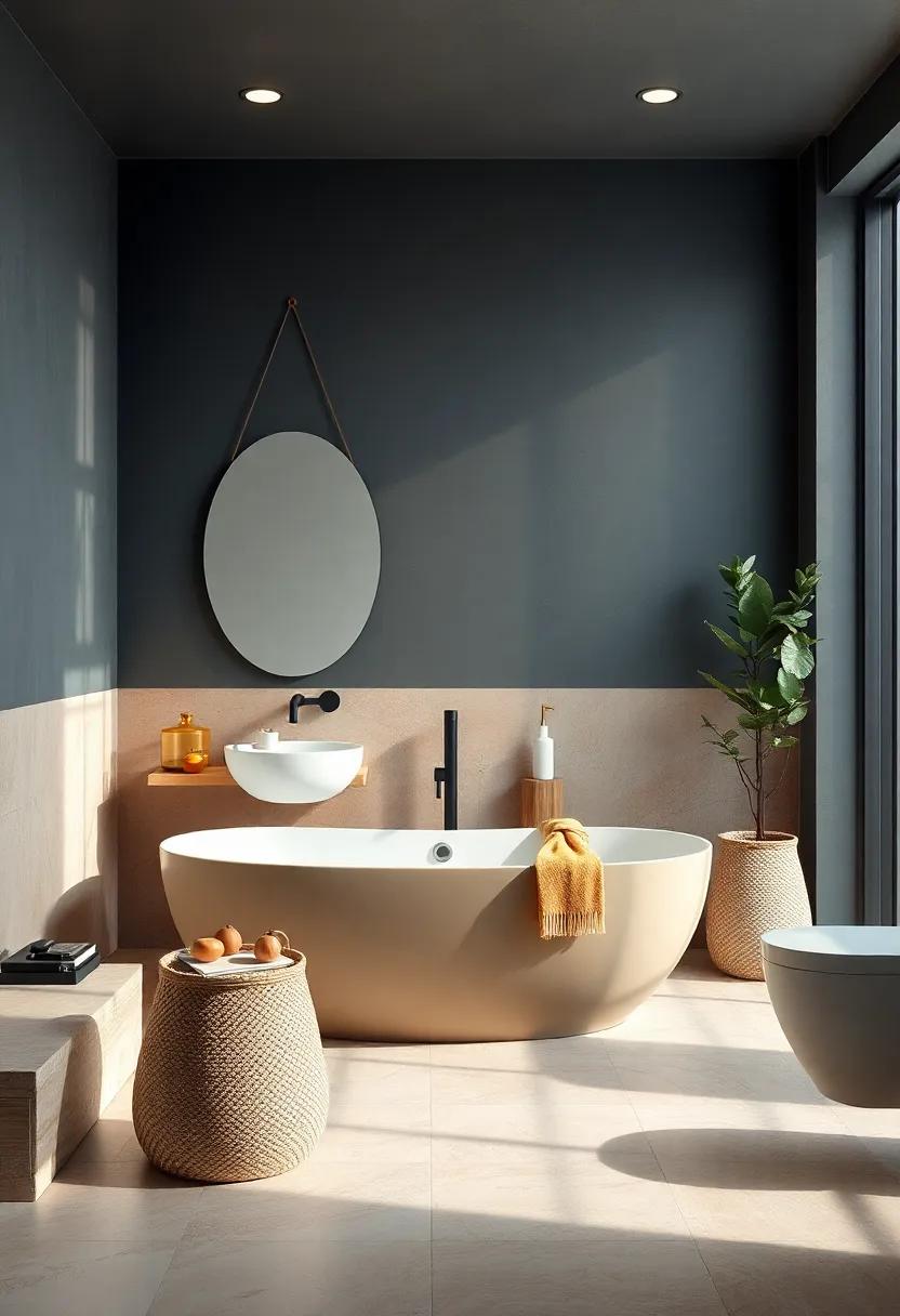 Charcoal Grey and ⁤Warm Taupe: A​ stylish combination that offers a modern touch, ideal for creating a sophisticated yet warm ambiance