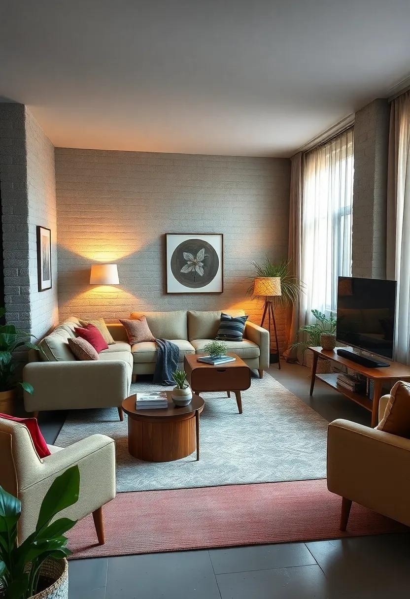 Vintage Chic: Infuse your living room with nostalgia by incorporating⁣ a mix of retro furniture and modern accents, creating a cozy yet stylish atmosphere