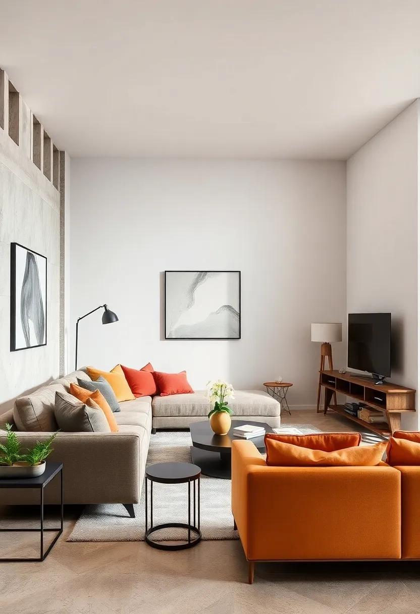 Monochromatic Magic: ⁢Choose a single color ‍theme in various shades and textures to create a sophisticated, cohesive look in your urban living space