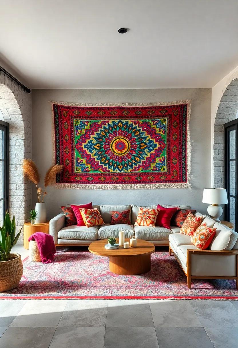 Start ​with a ⁢statement piece:⁣ Incorporate a vibrant Andean tapestry as a focal point ⁣over your sofa⁤ or bed⁣ to⁤ instantly uplift your space