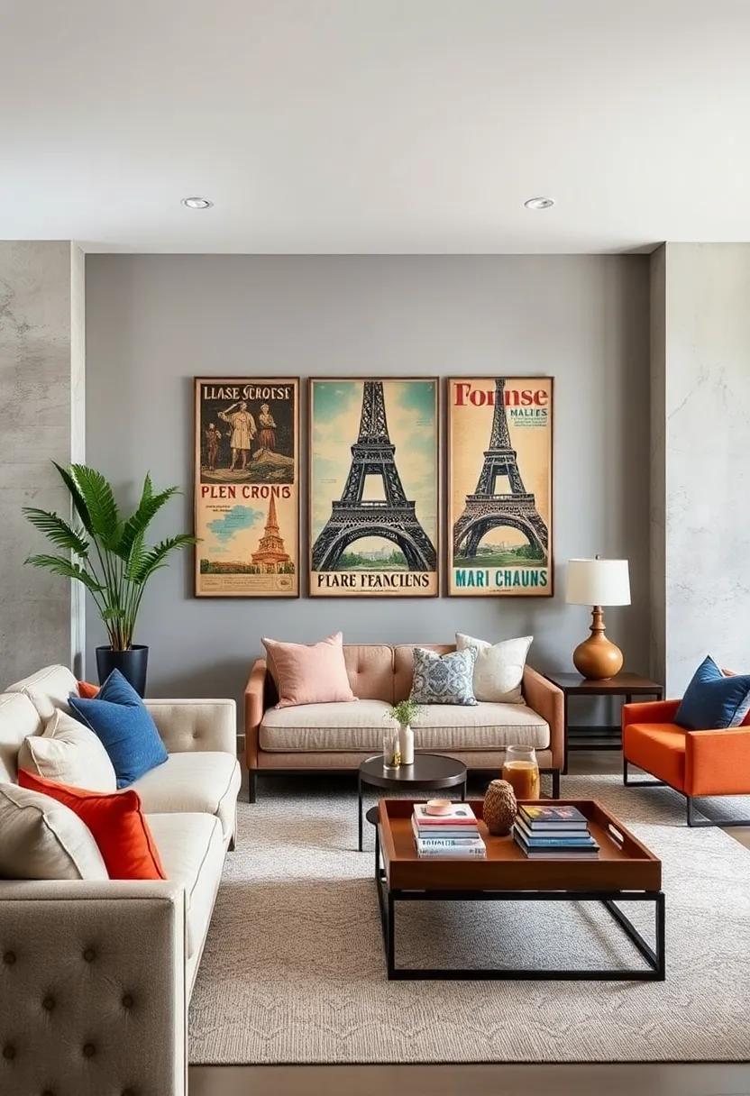 Turn ‌into Functional Decor: Use​ vintage ‌posters as backgrounds for ‌tray tables or as covers ⁣for notebooks to ⁢merge‍ functionality⁤ with artistry
