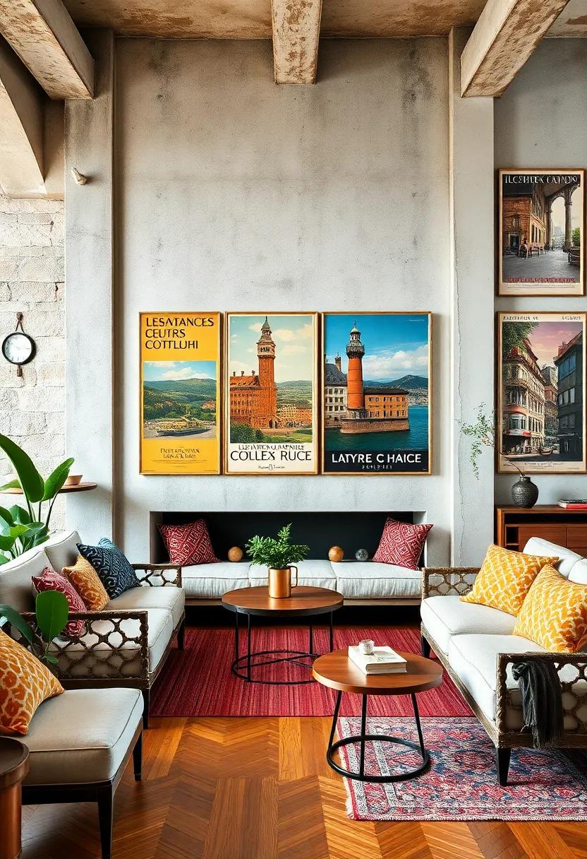 Use Chic Frames: Opt for ornate frames ⁢that reflect ⁢the period of the ​posters while ​complementing ​your home décor for an elegant touch